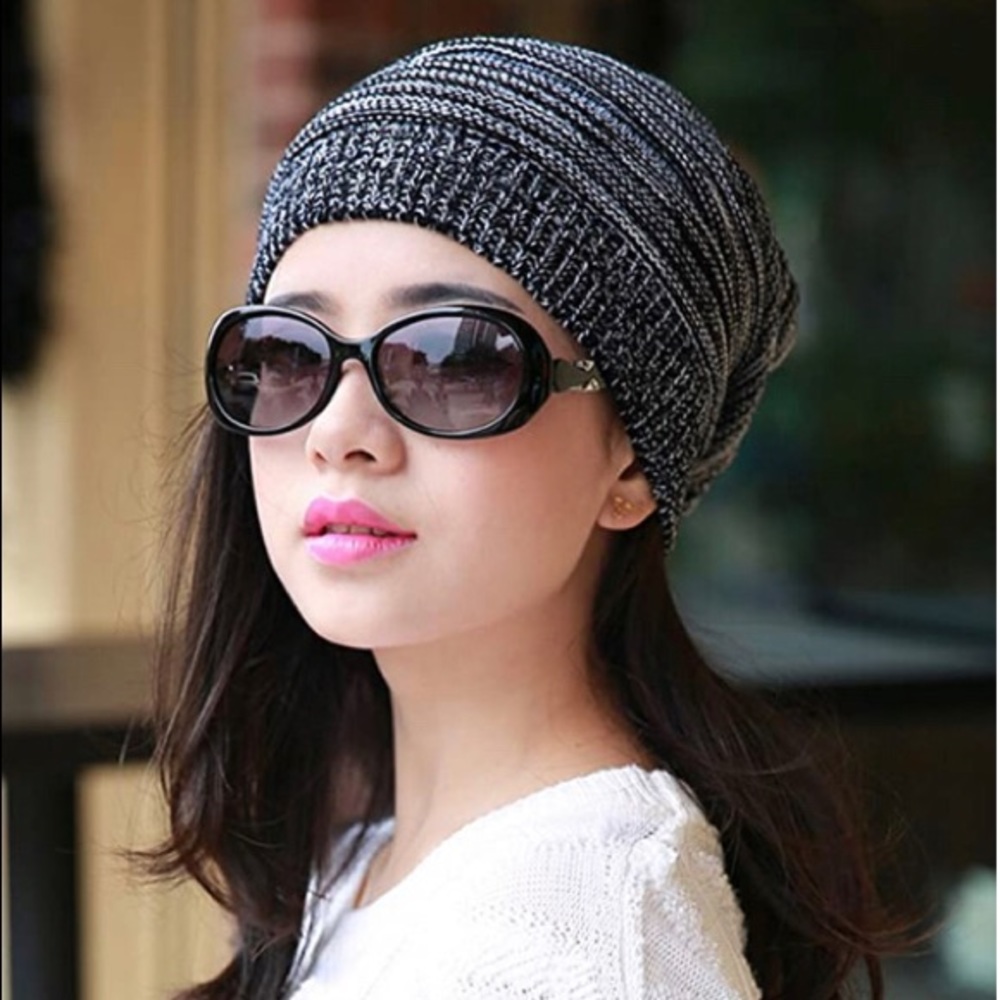 Unisex Slouch/Baggy Knit Beanie